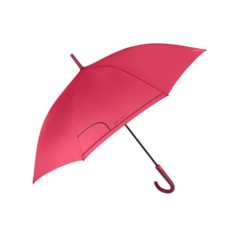 PERLETTI Dámský automatický deštník COLORINO / zářivá červená, 26291