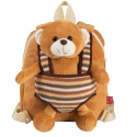 Detský obojstranný plyšový batoh s odnímateľnou hračkou Perletti Toys, MACKO, 13032