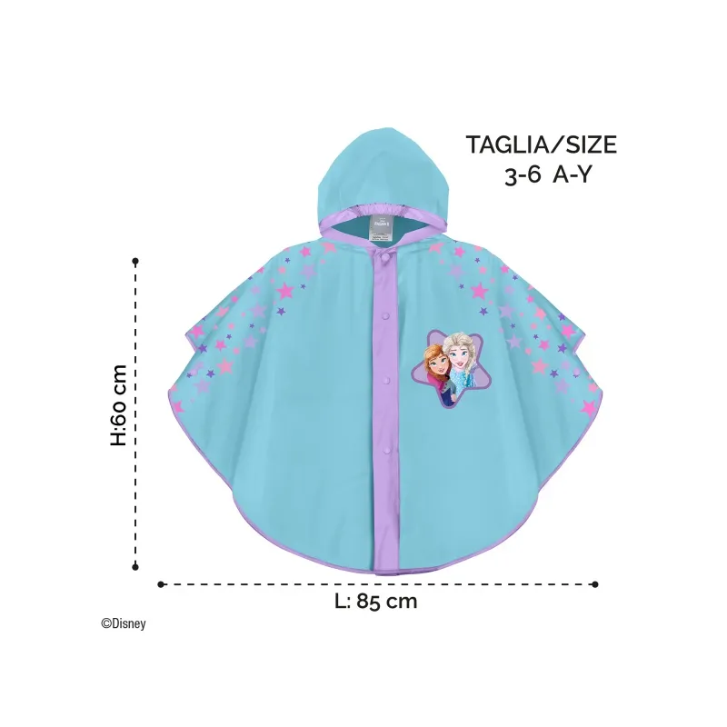 Pršiplášť / pončo Perletti Disney Frozen, 3/6 rokov, 99163 Pršiplášť / pončo Perletti Disney Frozen, 3/6 rokov, 99163