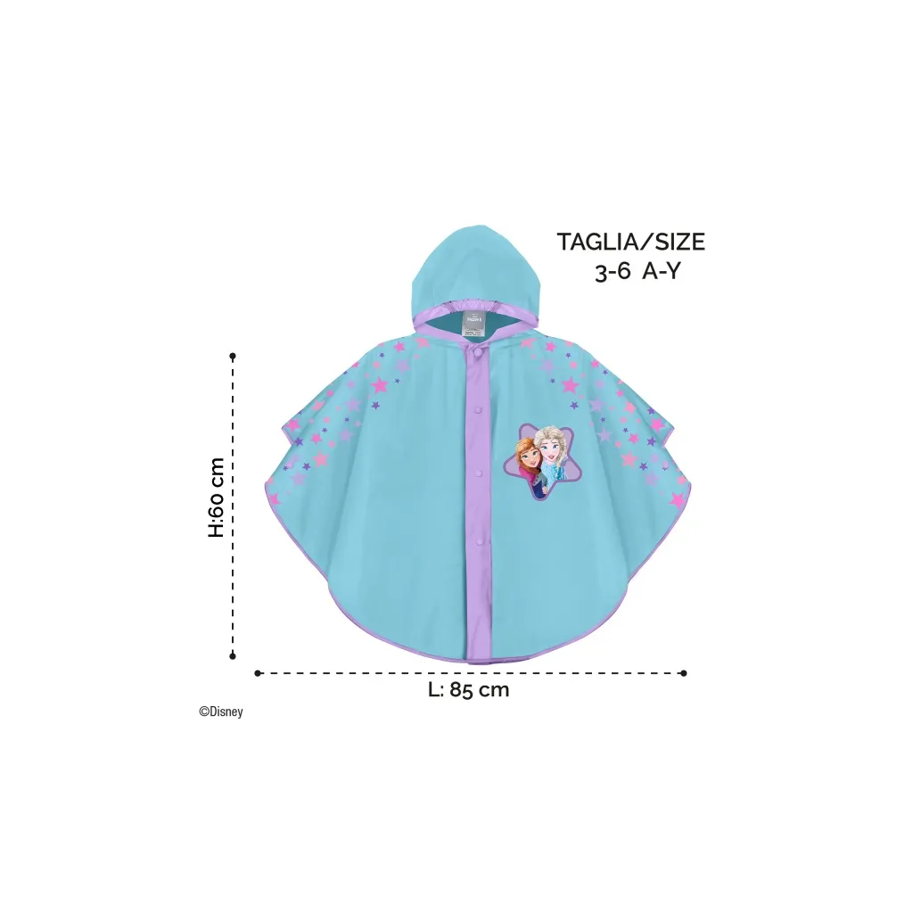 PERLETTI Pláštěnka / pončo DISNEY FROZEN 3/6 let, 99163
