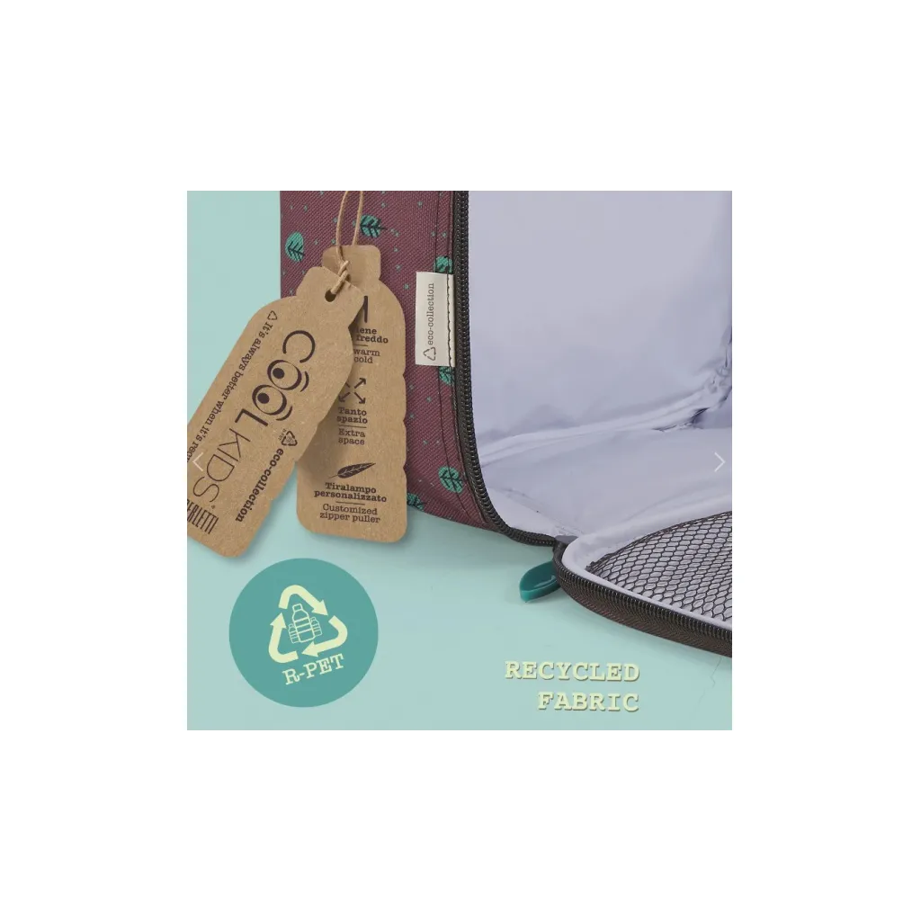 Detský termo box na desiatu Perletti Green Fox & Hedgehog, 14401