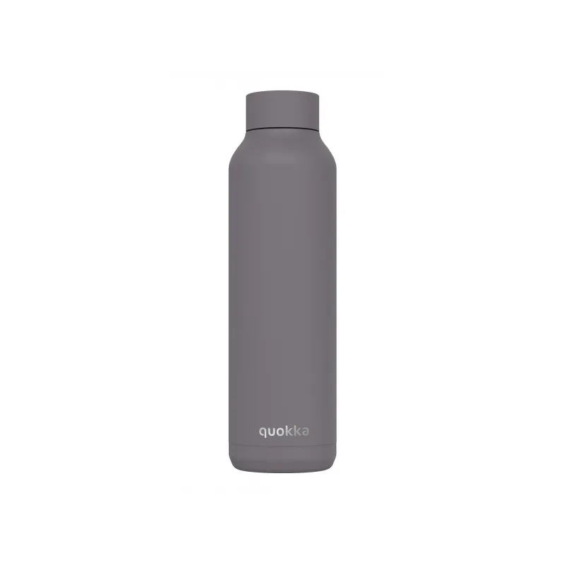 Quokka Solid, Nerezová fľaša / termoska Grey, 630ml, 12093