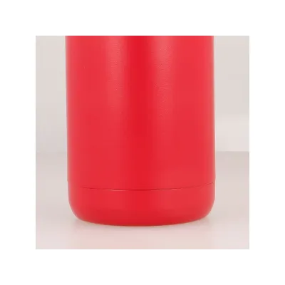 Quokka Solid, Nerezová fľaša / termoska s pútkom Cherry Red, 510ml, 40185 Quokka Solid, Nerezová fľaša / termoska s pútkom Cherry Red, 510ml, 40185