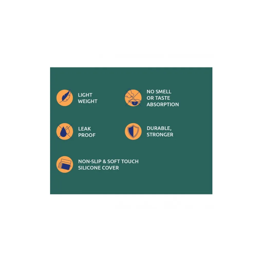 QUOKKA Bubble, Plastová nádoba na jídlo VINTAGE FLORAL, 770ml, 40135