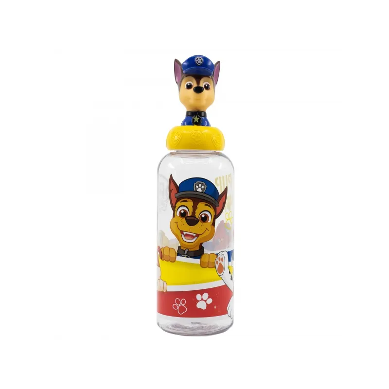 Plastová 3D fľaša s figúrkou PAW PATROL, 560ml, 74858 Plastová 3D fľaša s figúrkou PAW PATROL, 560ml, 74858