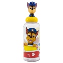 Plastová 3D fľaša s figúrkou PAW PATROL, 560ml, 74858