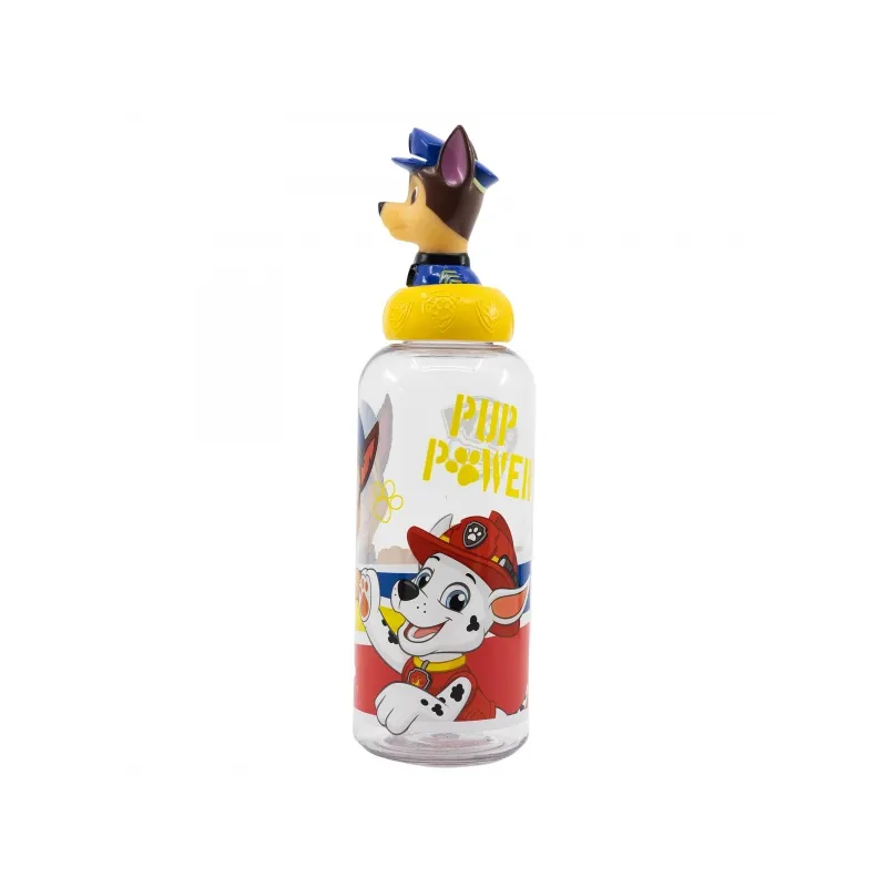Plastová 3D fľaša s figúrkou PAW PATROL, 560ml, 74858 Plastová 3D fľaša s figúrkou PAW PATROL, 560ml, 74858