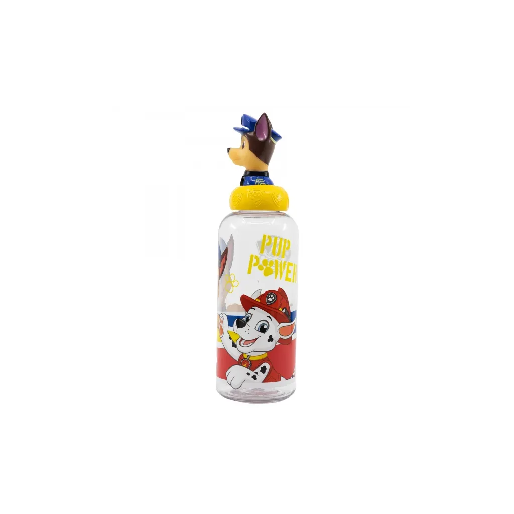 Plastová 3D fľaša s figúrkou PAW PATROL, 560ml, 74858