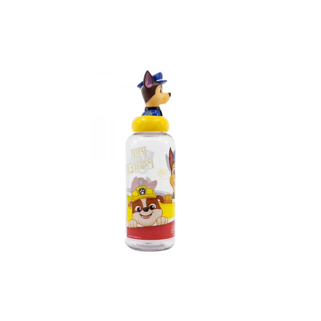 Plastová 3D fľaša s figúrkou PAW PATROL, 560ml, 74858