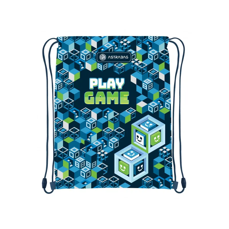 ASTRABAG, Vrecúško na prezuvky PLAY GAME, AD1, 507023012