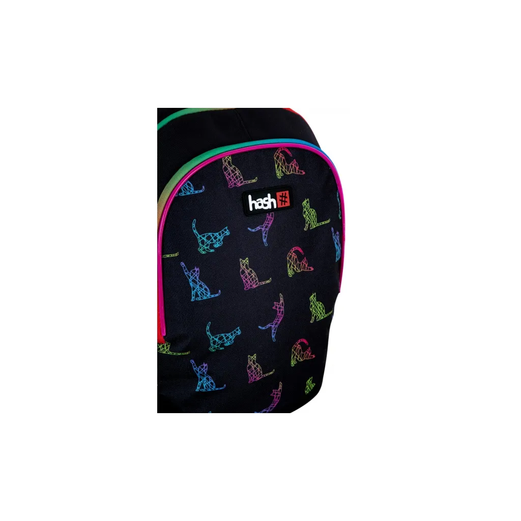 HASH Školský batoh pre prvý stupeň KITTY SMILE, AB350, 502023104