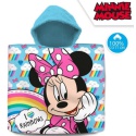Bavlnené pončo 60/120cm MINNIE MOUSE, MN-242P