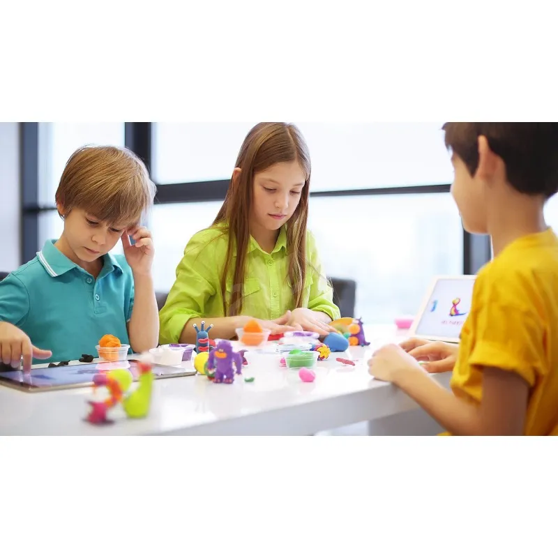 HEY CLAY Kreativní modelovací souprava - Dinosaur (18 kusů modelovací hmoty) HEY CLAY Kreativní modelovací souprava - Dinosaur (18 kusů modelovací hmoty)
