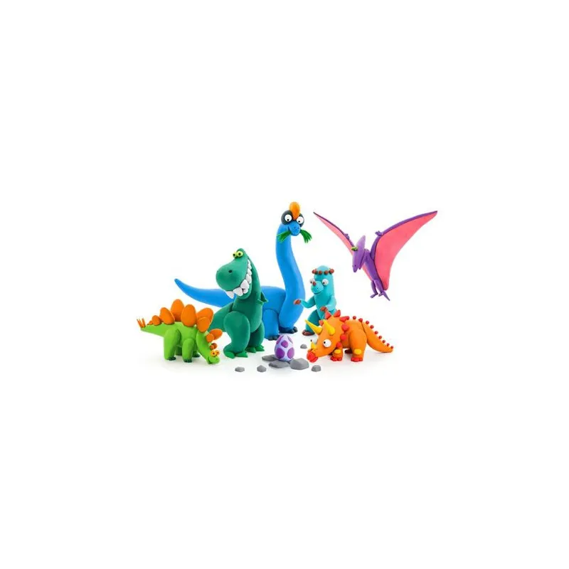 HEY CLAY Kreatívna modelovacia súprava - Dinosaur (18 kusov modelovacej hmoty) HEY CLAY Kreatívna modelovacia súprava - Dinosaur (18 kusov modelovacej hmoty)