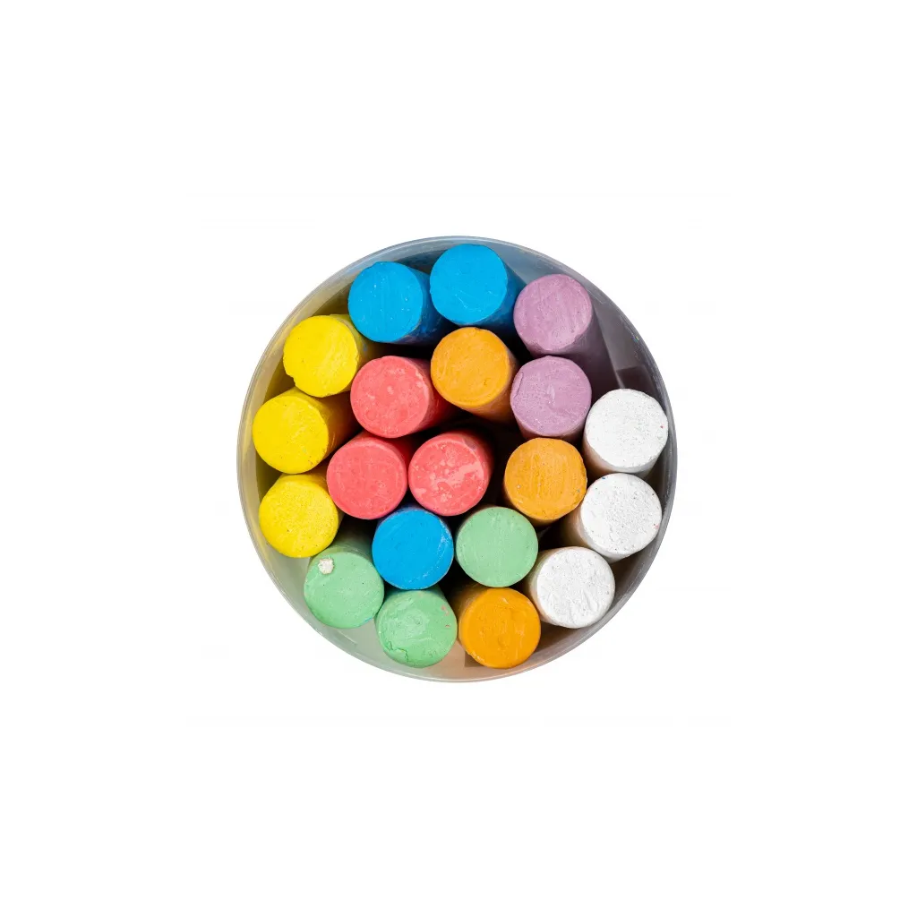 ASTRAFun, Chodníková křída Jumbo v plastovém kbelíku, 20ks, mix barev, 330022005