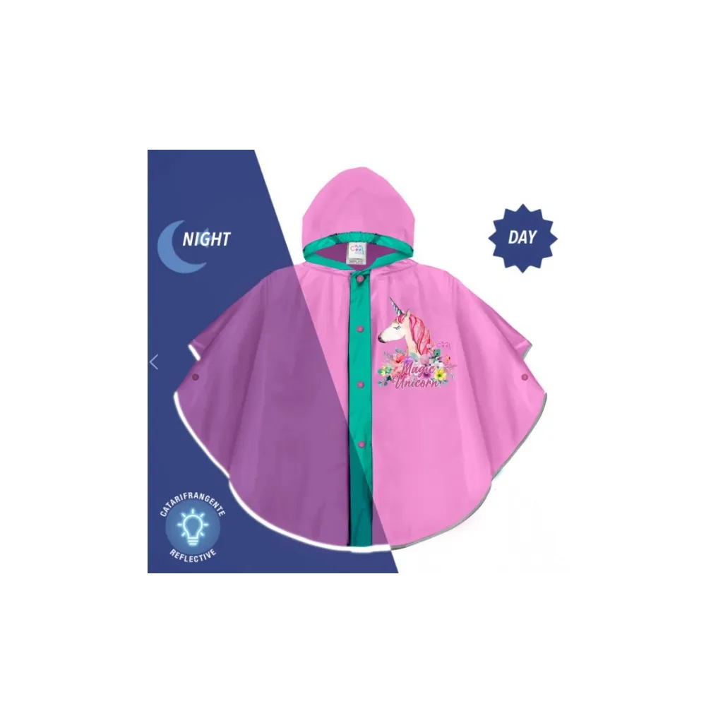 Pršiplášť / pončo Perletti UNICORN 3/6 rokov, 15626