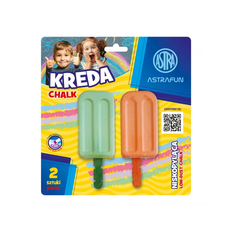 ASTRAFun, Chodníková krieda "Ice Cream", 2ks, 330022008