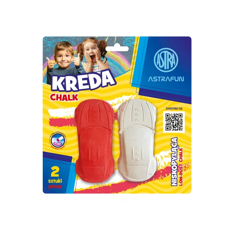 ASTRAFun, Chodníková krieda "Cars", 2ks, 330022009