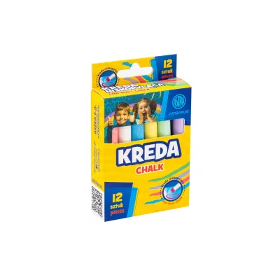 ASTRAFun, Tabuľová / chodníková krieda, 12ks, mix farieb, 330022011 ASTRAFun, Tabuľová / chodníková krieda, 12ks, mix farieb, 330022011