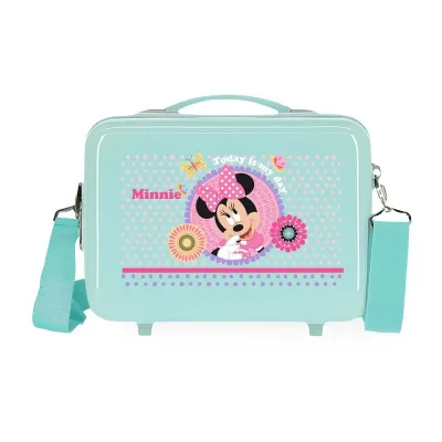 ABS Cestovní kosmetický kufřík MINNIE MOUSE Today Is My Day, 21x29x15cm, 9L, 4993921 ABS Cestovní kosmetický kufřík MINNIE MOUSE Today Is My Day, 21x29x15cm, 9L, 4993921