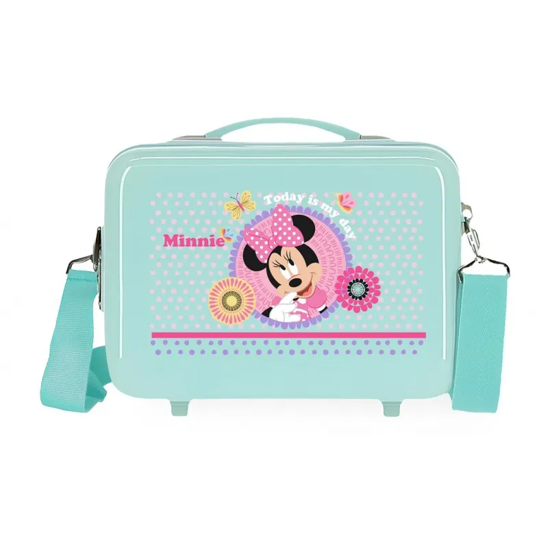 ABS Cestovný kozmetický kufrík MINNIE MOUSE Today Is My Day, 21x29x15cm, 9L, 4993921 ABS Cestovný kozmetický kufrík MINNIE MOUSE Today Is My Day, 21x29x15cm, 9L, 4993921