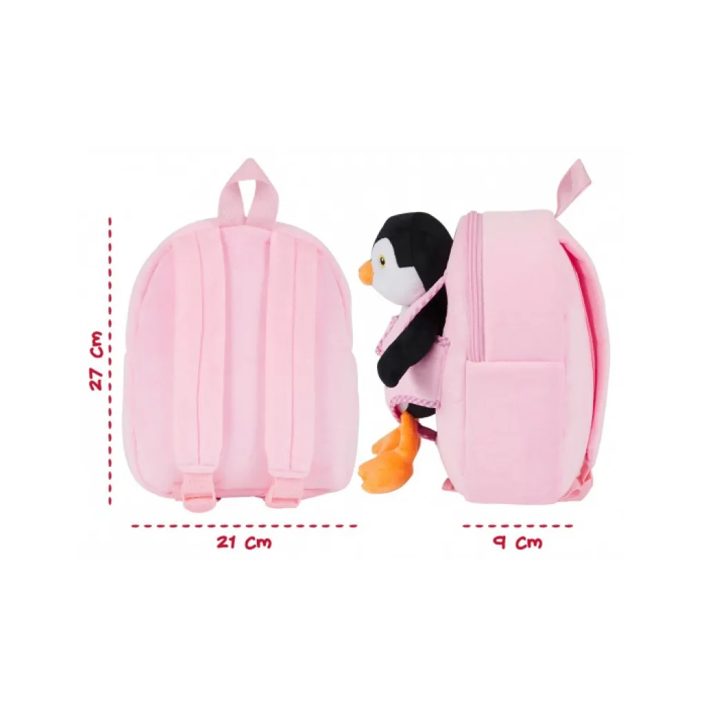 Detský plyšový batoh s odnímateľnou hračkou Perletti Toys, TUČNIAK, 13078