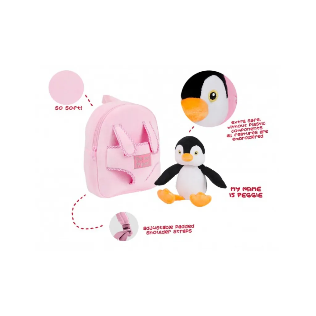 Detský plyšový batoh s odnímateľnou hračkou Perletti Toys, TUČNIAK, 13078