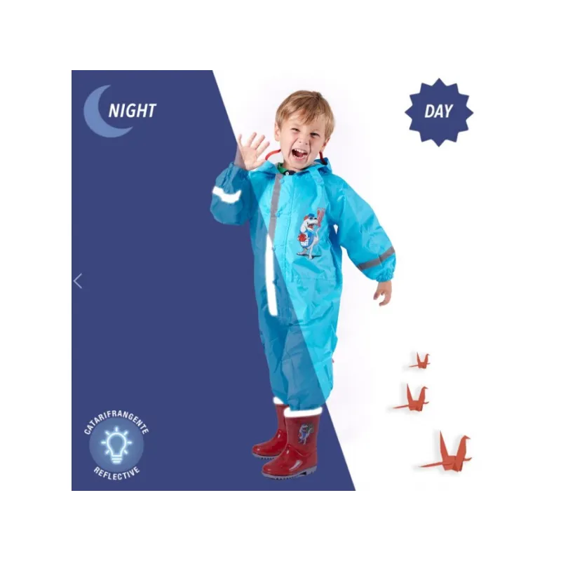 PERLETTI Detský overal do dažďa DINOSAUR, 14229, 3-4 roky (104cm) PERLETTI Detský overal do dažďa DINOSAUR, 14229, 3-4 roky (104cm)