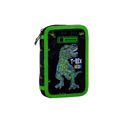 astrabag-dvoupatrovy-penal-s-naplni-t-rex-neon-ac21-503023019