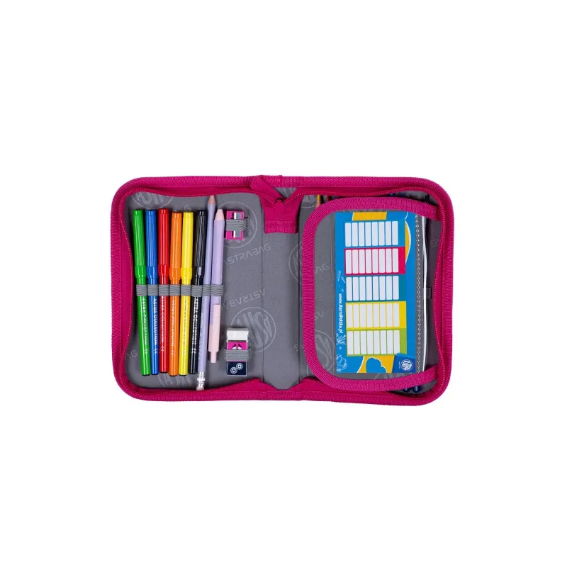 ASTRABAG, Vyklápací peračník s náplňou LOVE, AC11, 503023051 ASTRABAG, Vyklápací peračník s náplňou LOVE, AC11, 503023051