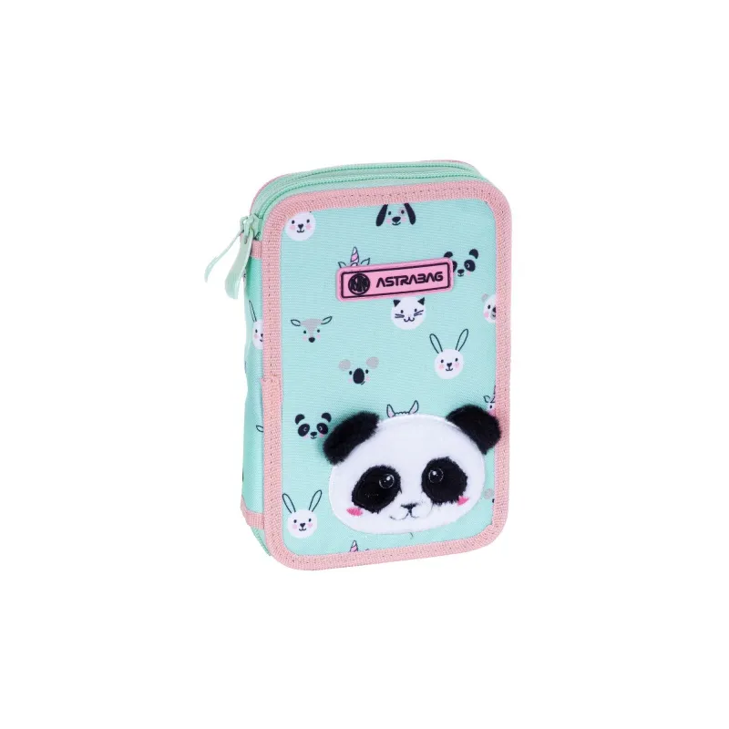 Dvojposchodový peračník s náplňou AstraBAG TEDDY PANDA, AC21, 503023025 Dvojposchodový peračník s náplňou AstraBAG TEDDY PANDA, AC21, 503023025