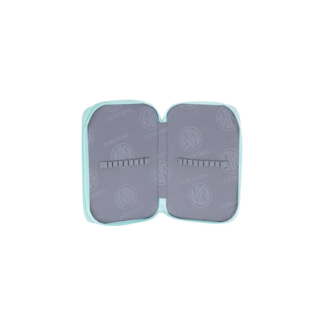 Dvoupatrový penál s náplní AstraBAG TEDDY PANDA, AC21, 503023025