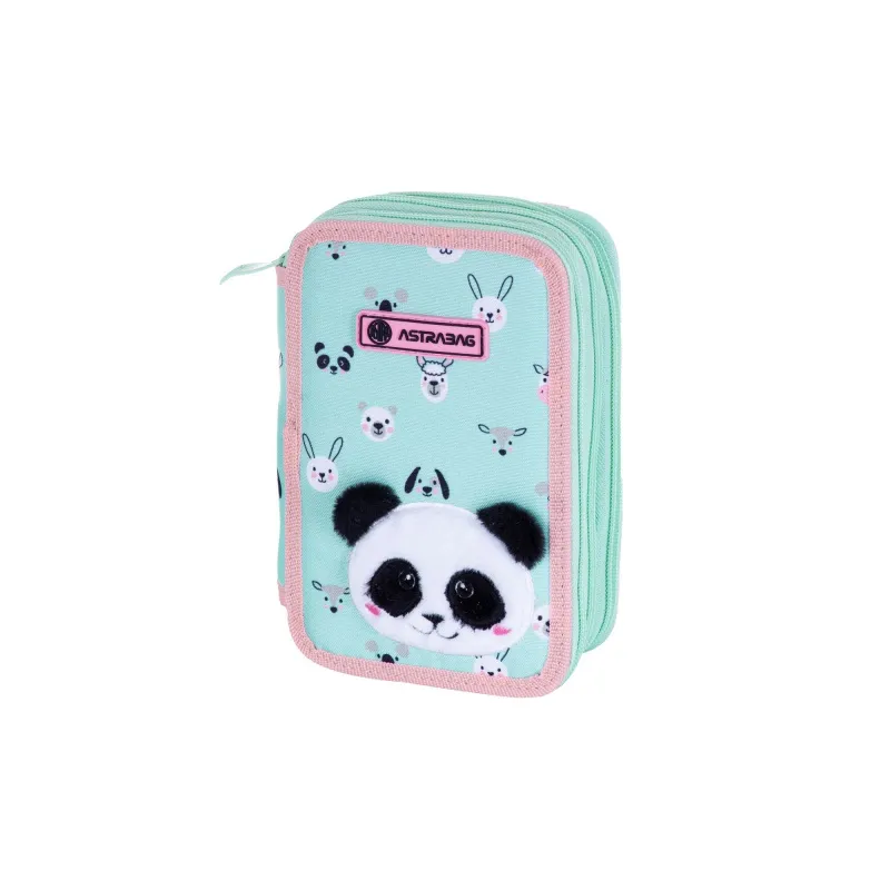 Trojposchodový peračník s náplňou AstraBAG TEDDY PANDA, AC31, 503023050 Trojposchodový peračník s náplňou AstraBAG TEDDY PANDA, AC31, 503023050