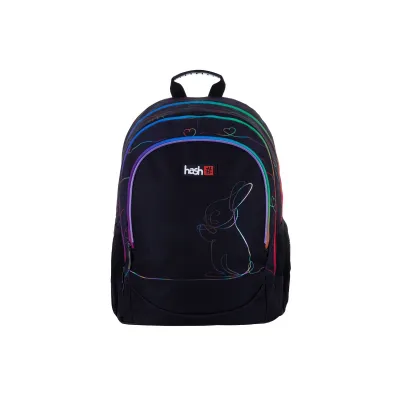 HASH Školní batoh pro první stupeň RAINBOW BUNNY, AB350, 502023106 HASH Školní batoh pro první stupeň RAINBOW BUNNY, AB350, 502023106
