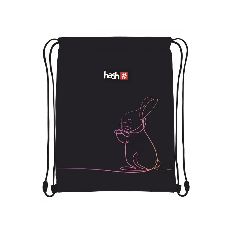 HASH Vrecúško na prezuvky RAINBOW BUNNY, AD3, 507023038 HASH Vrecúško na prezuvky RAINBOW BUNNY, AD3, 507023038