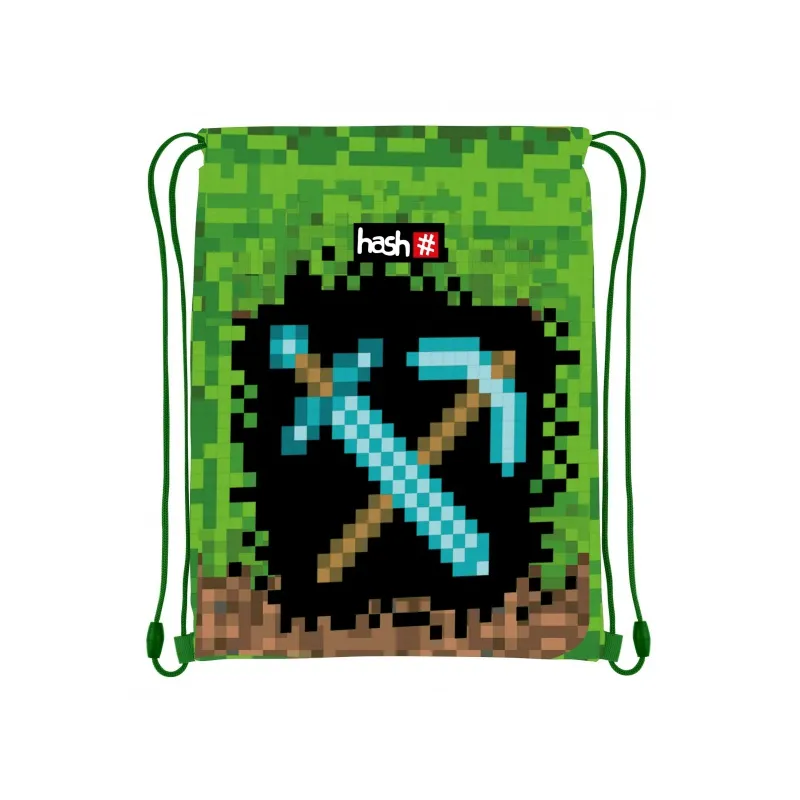 HASH Vrecúško na prezuvky PIXEL PWR, AD3, 507023040 HASH Vrecúško na prezuvky PIXEL PWR, AD3, 507023040