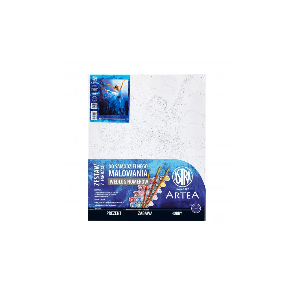 Maľovanie podľa čísel PRIMABALERINA, na ráme, 40x50cm, 801023903