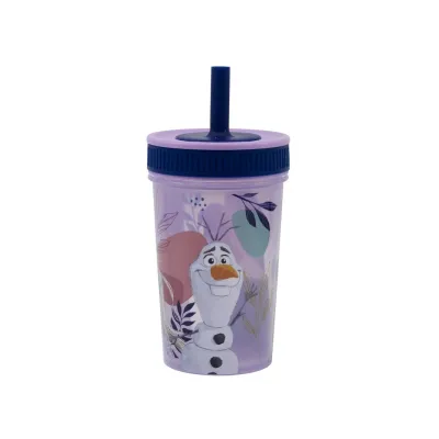 Termo pohár so šrubovacím viečkom a silikónovou slamkou DISNEY FROZEN, 465ml, 74286 Termo pohár so šrubovacím viečkom a silikónovou slamkou DISNEY FROZEN, 465ml, 74286