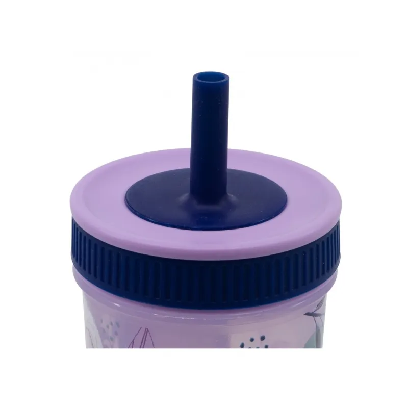 Termo pohár so šrubovacím viečkom a silikónovou slamkou DISNEY FROZEN, 465ml, 74286 Termo pohár so šrubovacím viečkom a silikónovou slamkou DISNEY FROZEN, 465ml, 74286