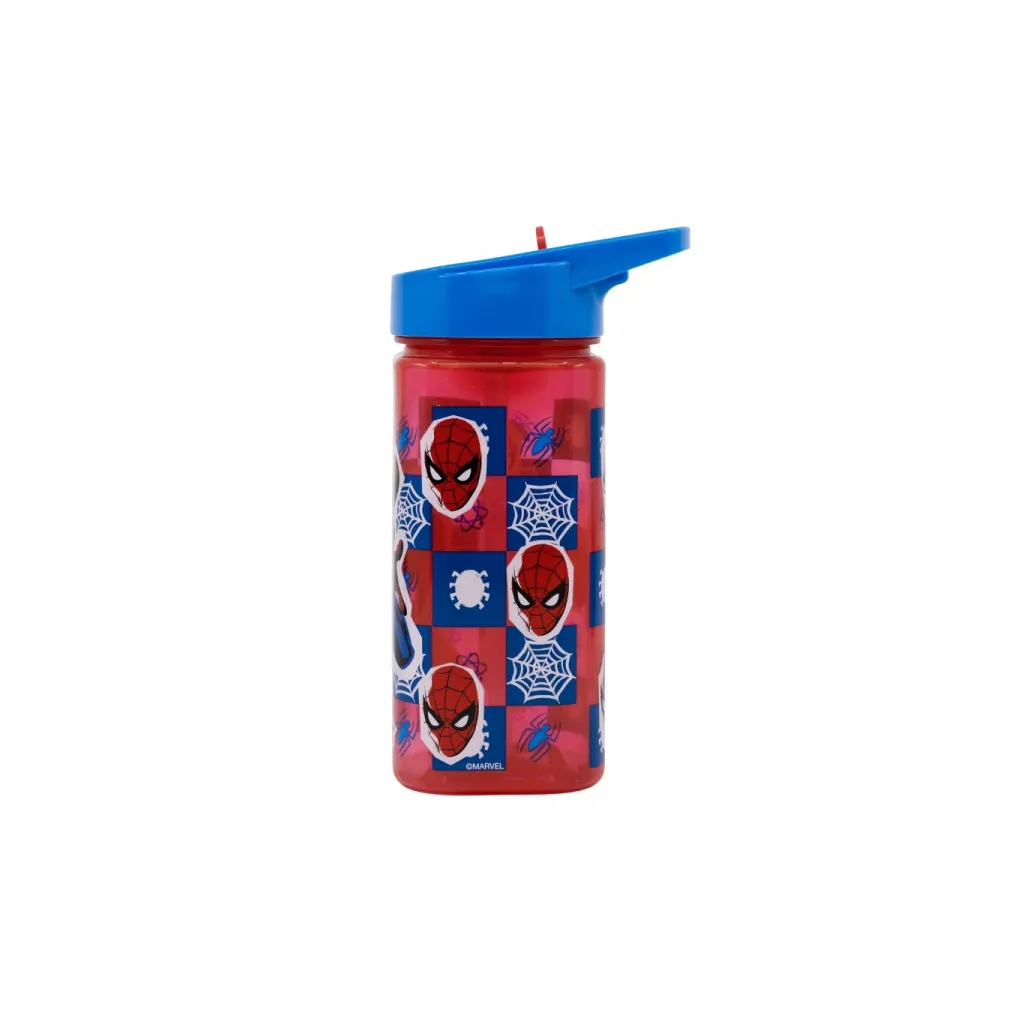 Detská fľaša Spiderman 510 ml so slamkou – plastová BPA free