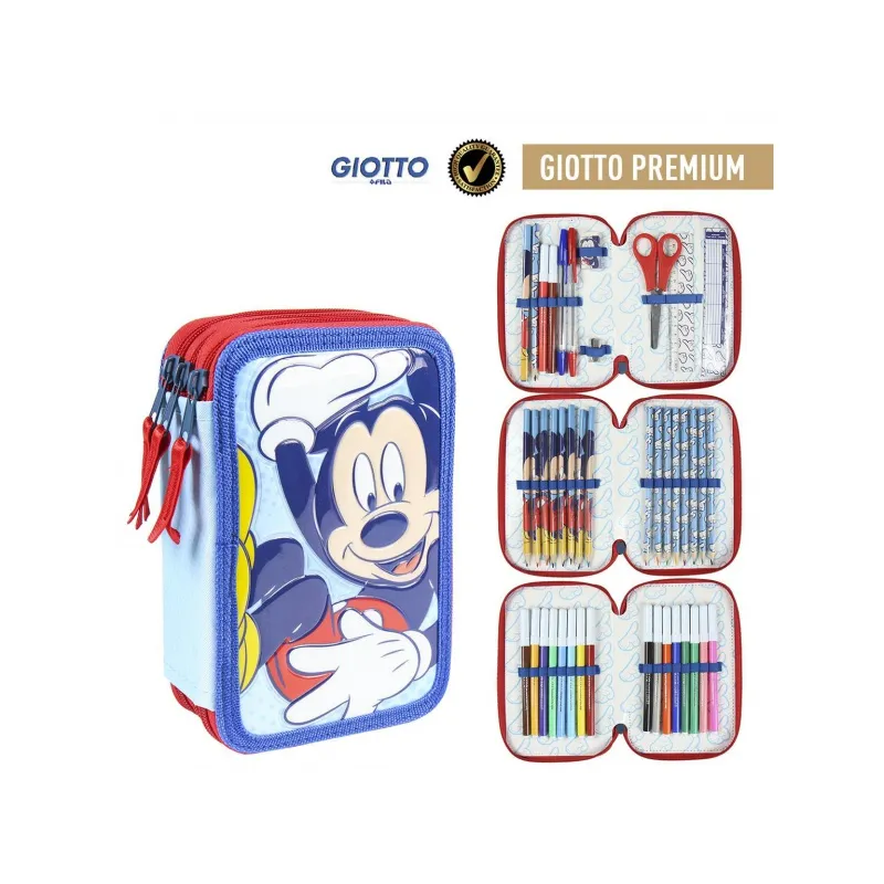 Trojposchodový peračník s náplňou MICKEY MOUSE, 2100003041