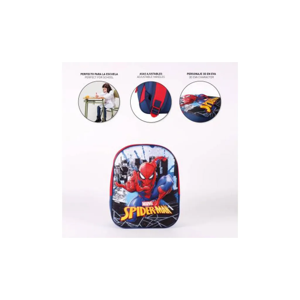 Detský 3D batoh SPIDERMAN, 2100004022