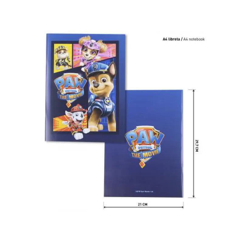 Stationery set PAW PATROL (notes, pouzdro, pastelky, voskovky), 2100003598