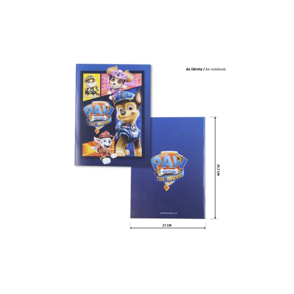 Stationery set PAW PATROL (notes, pouzdro, pastelky, voskovky), 2100003598