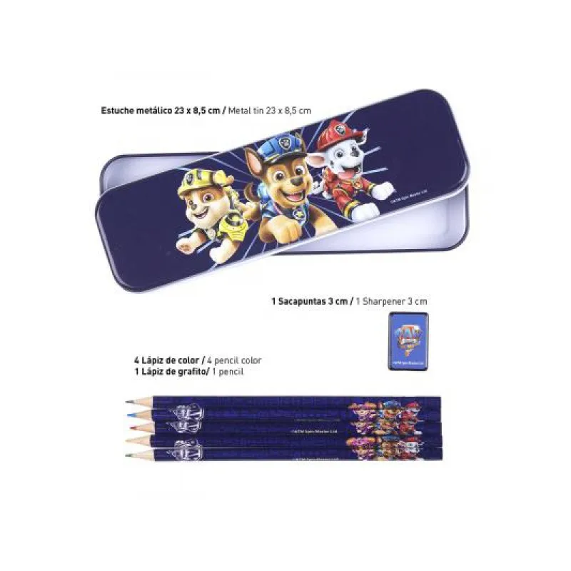 Stationery set PAW PATROL (notes, puzdro, pastelky, voskovky), 2100003598 Stationery set PAW PATROL (notes, puzdro, pastelky, voskovky), 2100003598