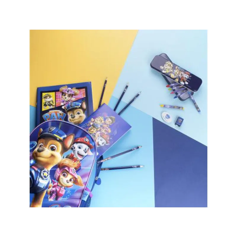 Stationery set PAW PATROL (notes, pouzdro, pastelky, voskovky), 2100003598