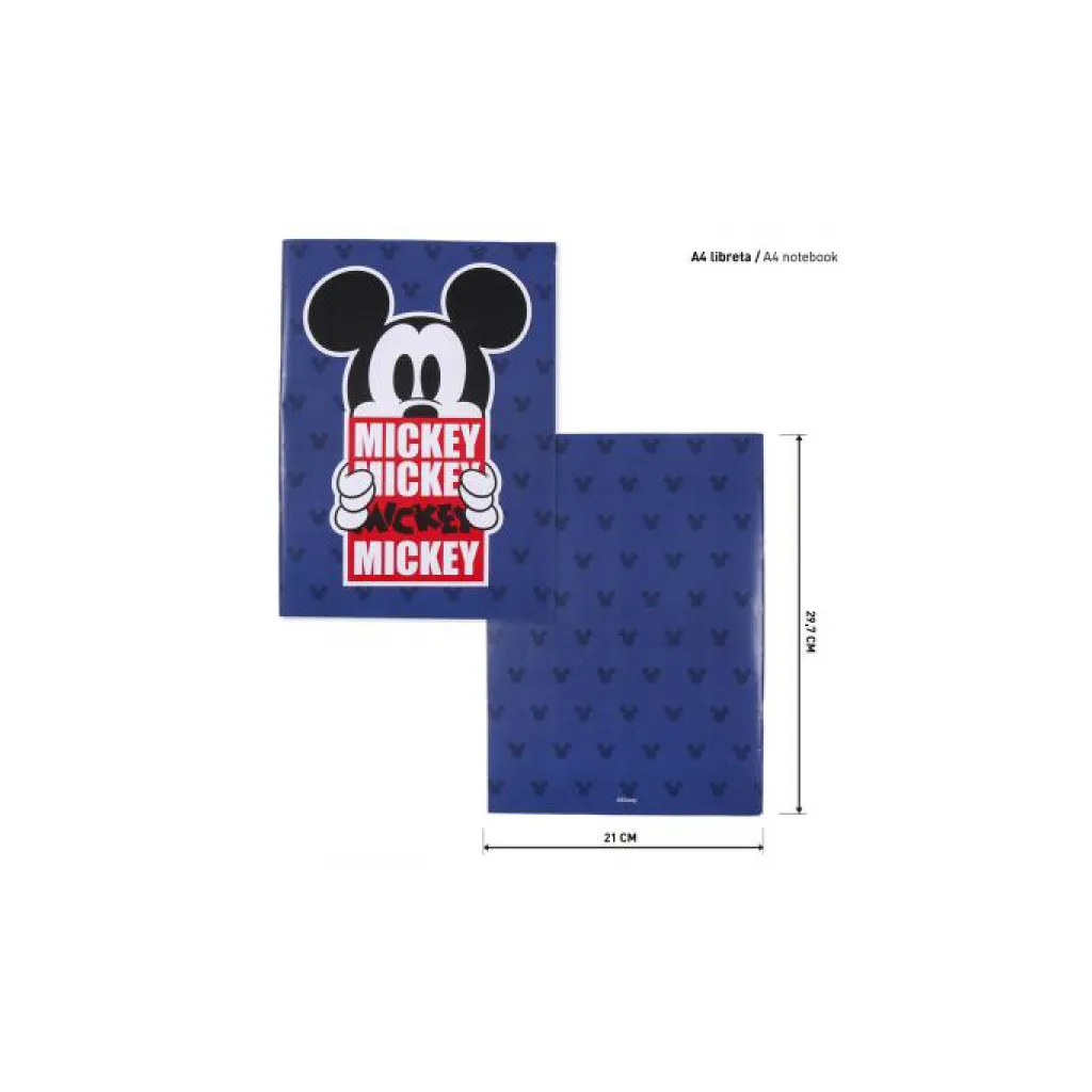 Stationery set MICKEY MOUSE (notes, pouzdro, pastelky, voskovky), 2100003561