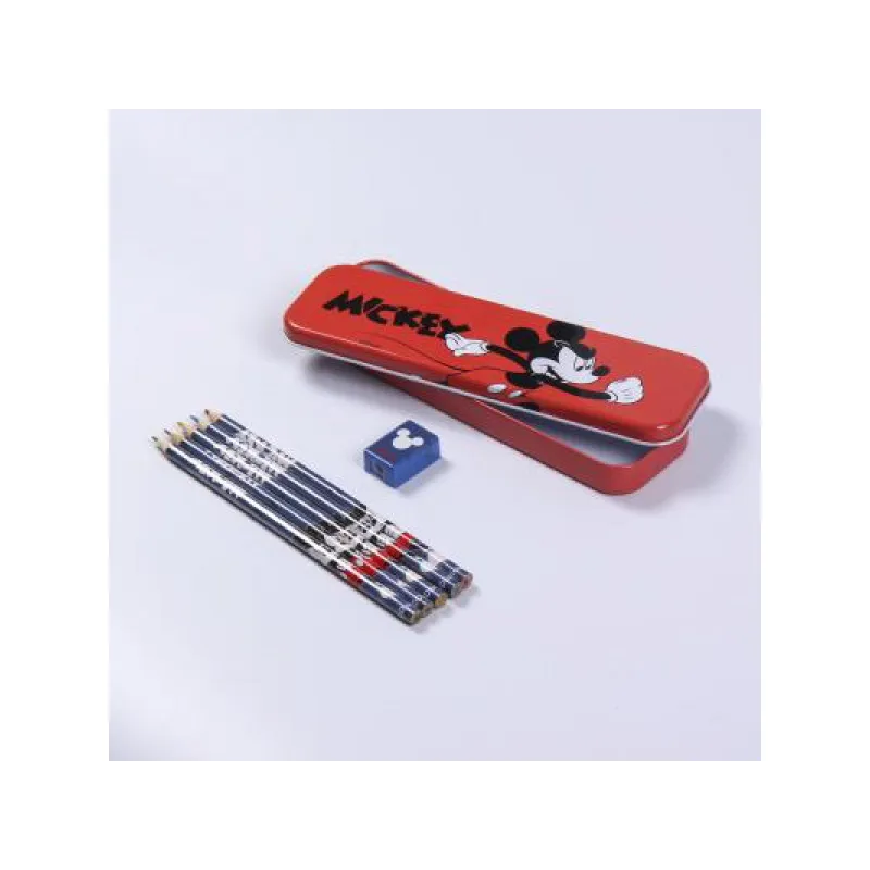Stationery set MICKEY MOUSE (notes, puzdro, pastelky, voskovky), 2100003561 Stationery set MICKEY MOUSE (notes, puzdro, pastelky, voskovky), 2100003561