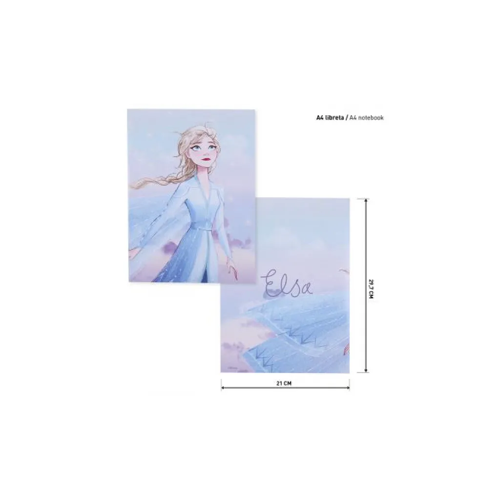 Stationery set  DISNEY FROZEN 16ks / zápisníky, peračník, pastelky, voskovky,  2100003563