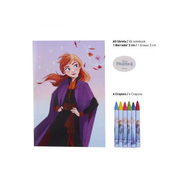 Stationery set DISNEY FROZEN 16ks / zápisníky, peračník, pastelky, voskovky, 2100003563 Stationery set DISNEY FROZEN 16ks / zápisníky, peračník, pastelky, voskovky, 2100003563